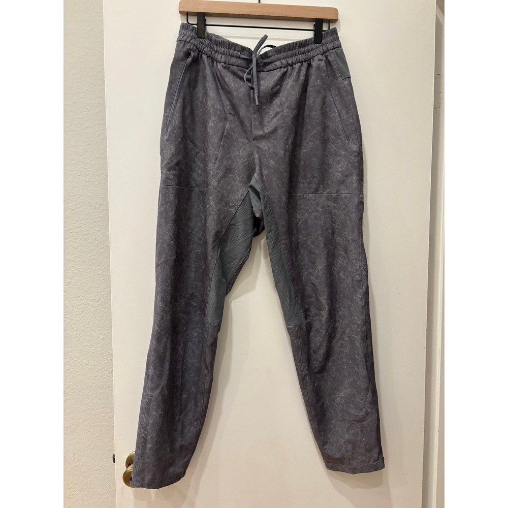Lululemon Mens License to Train Pant XL Grey Marble Acid Wash Joggers M5AFHS